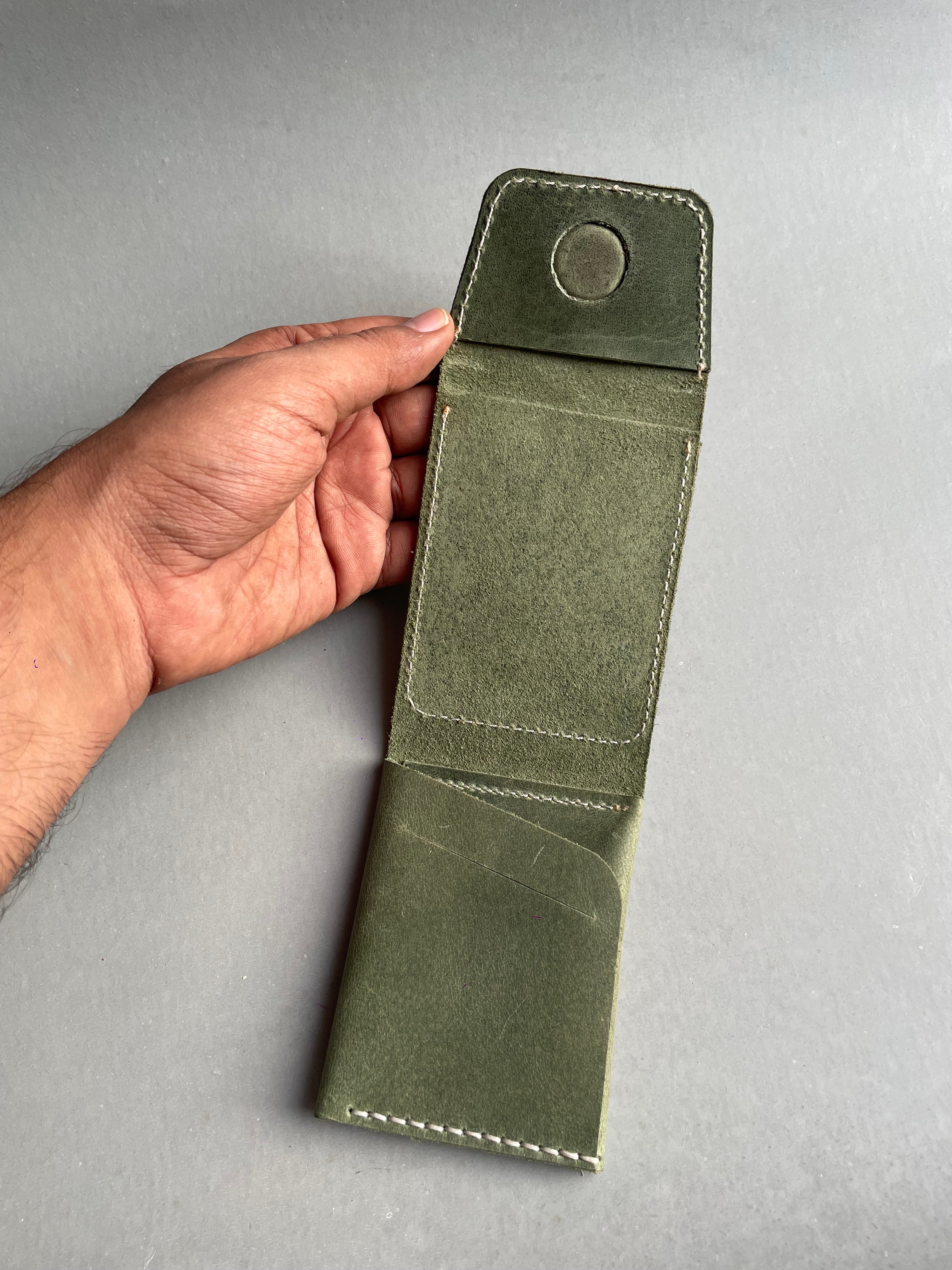 Compact Leather Wallet