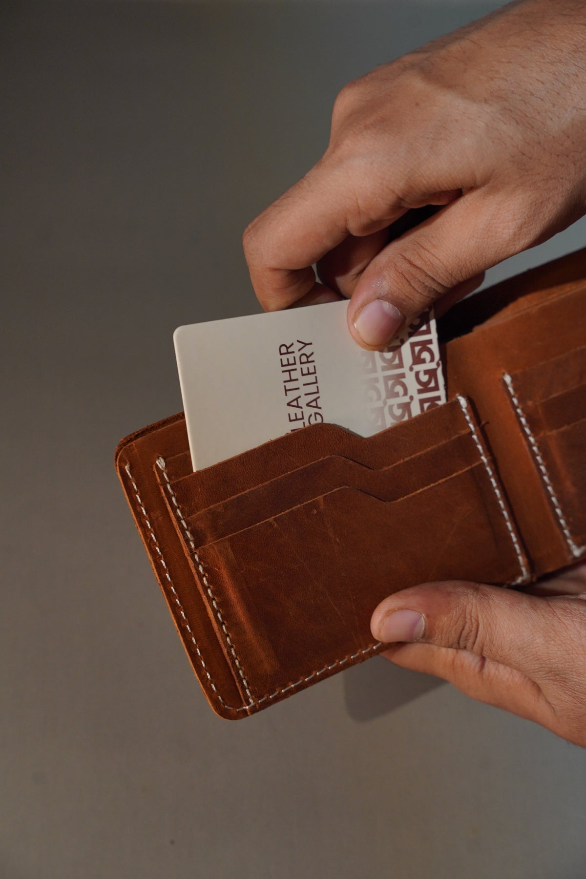 Slim Crazy Horse Wallet