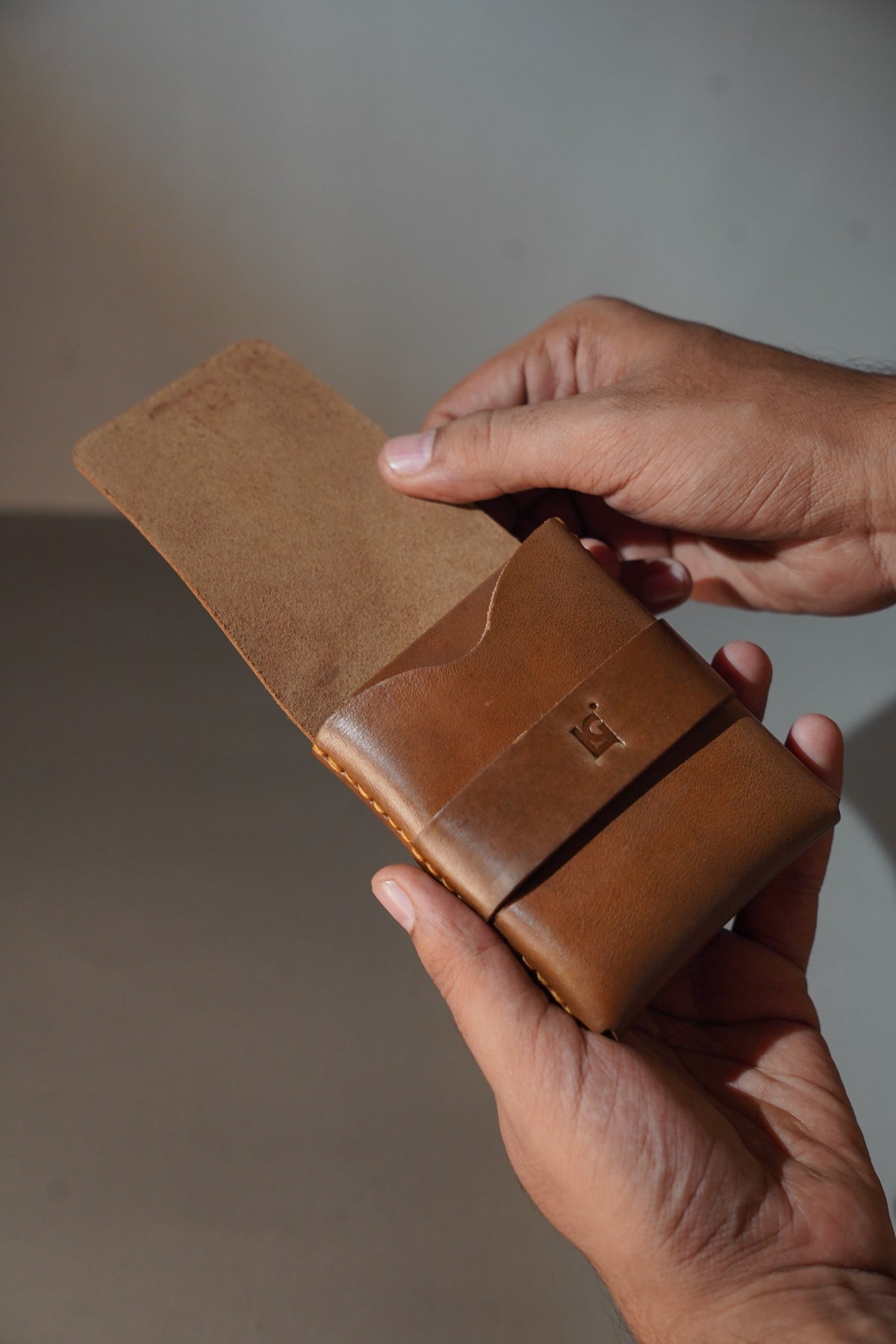 Handmade Flap Wallet