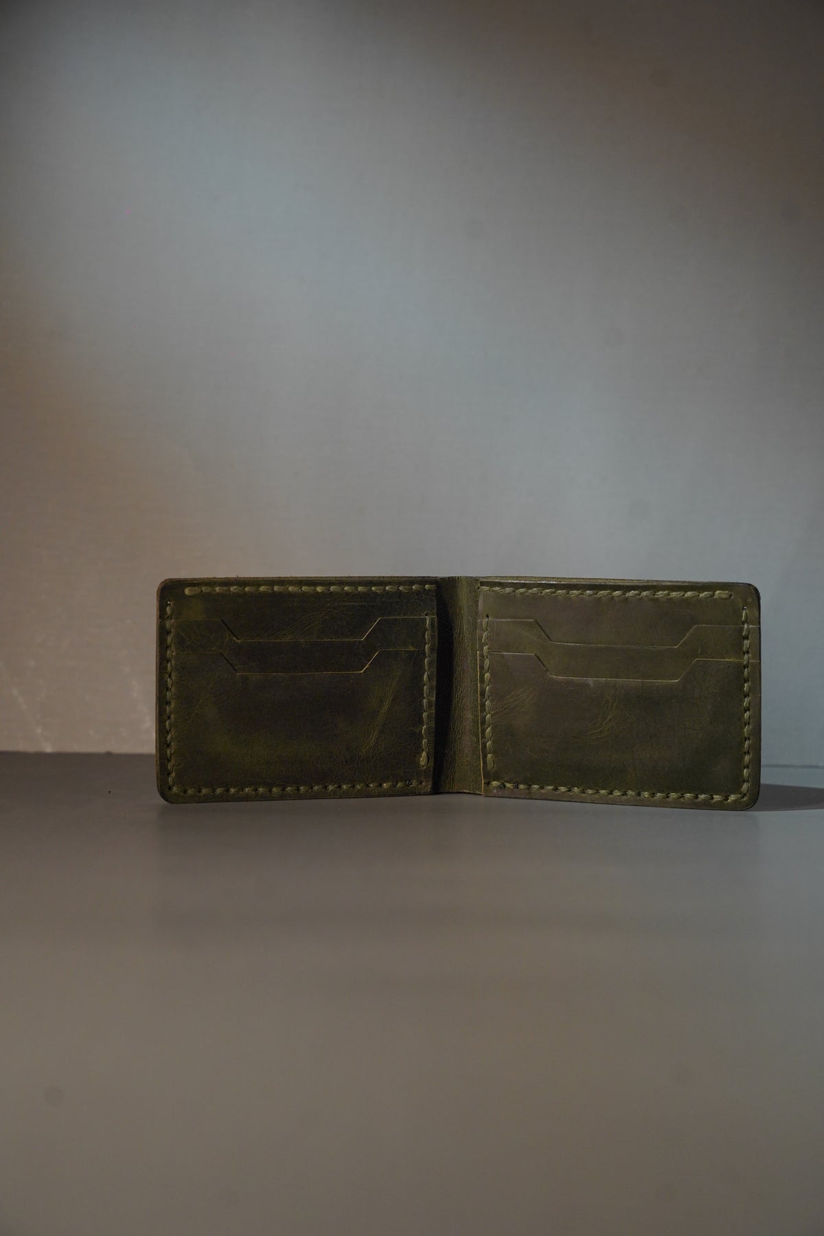 Handmade Wallet - Army Green