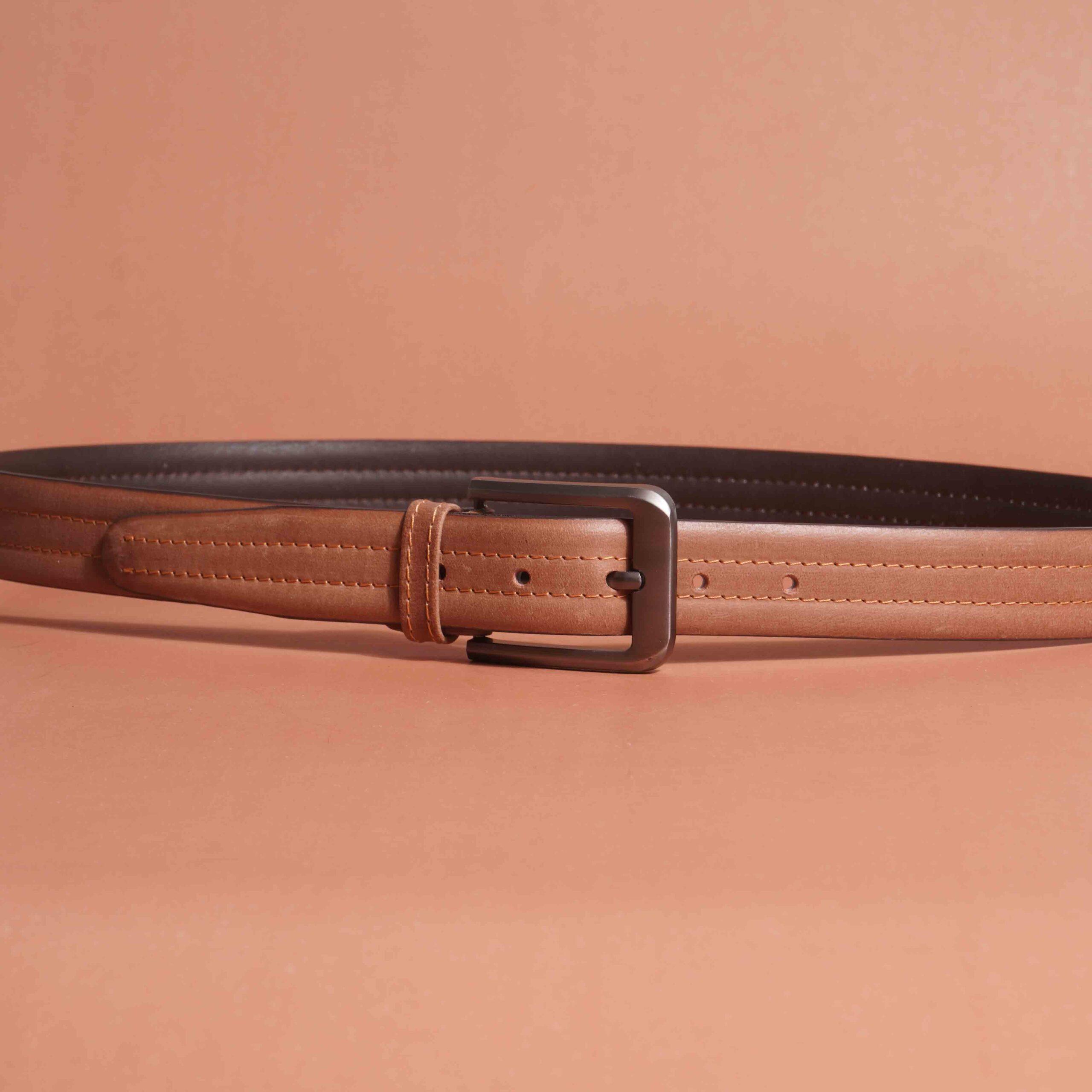 Formal Crazy Horse Belt – Light Tan