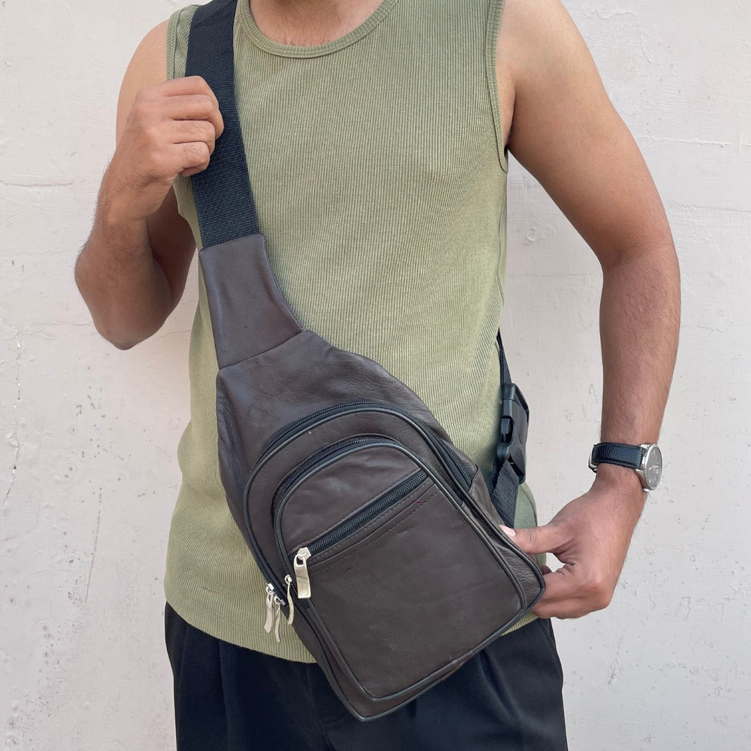 Leather Crossbody Bag