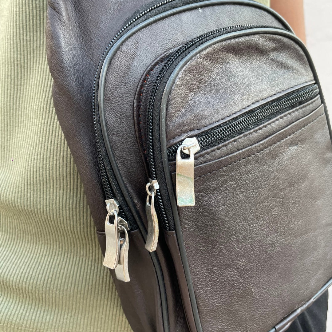 Leather Crossbody Bag