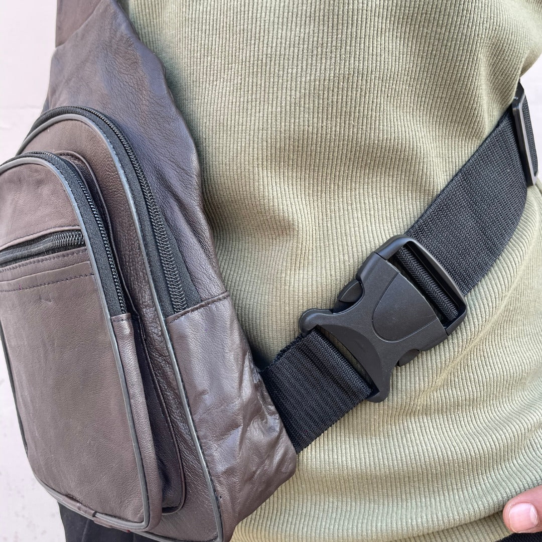 Leather Crossbody Bag