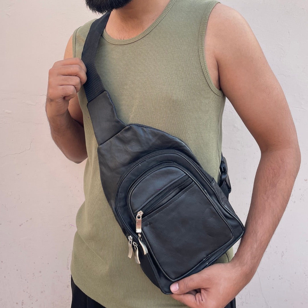 Leather Crossbody Bag