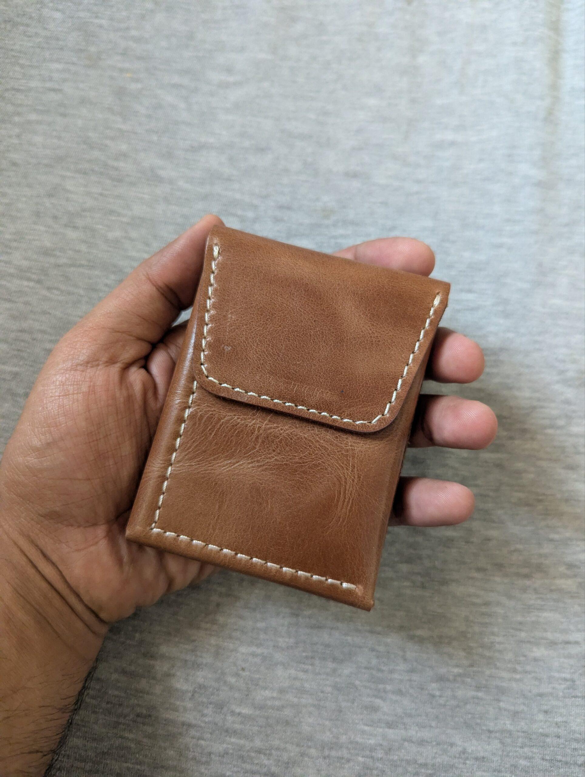 Compact Leather Wallet