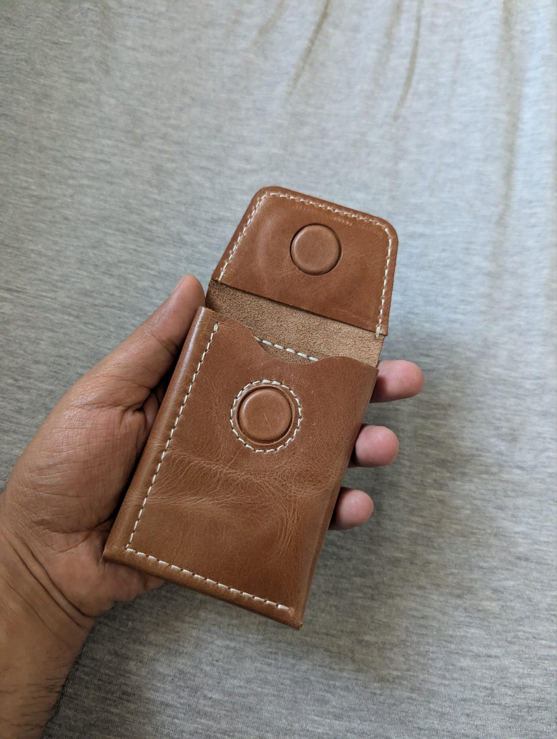 Compact Leather Wallet