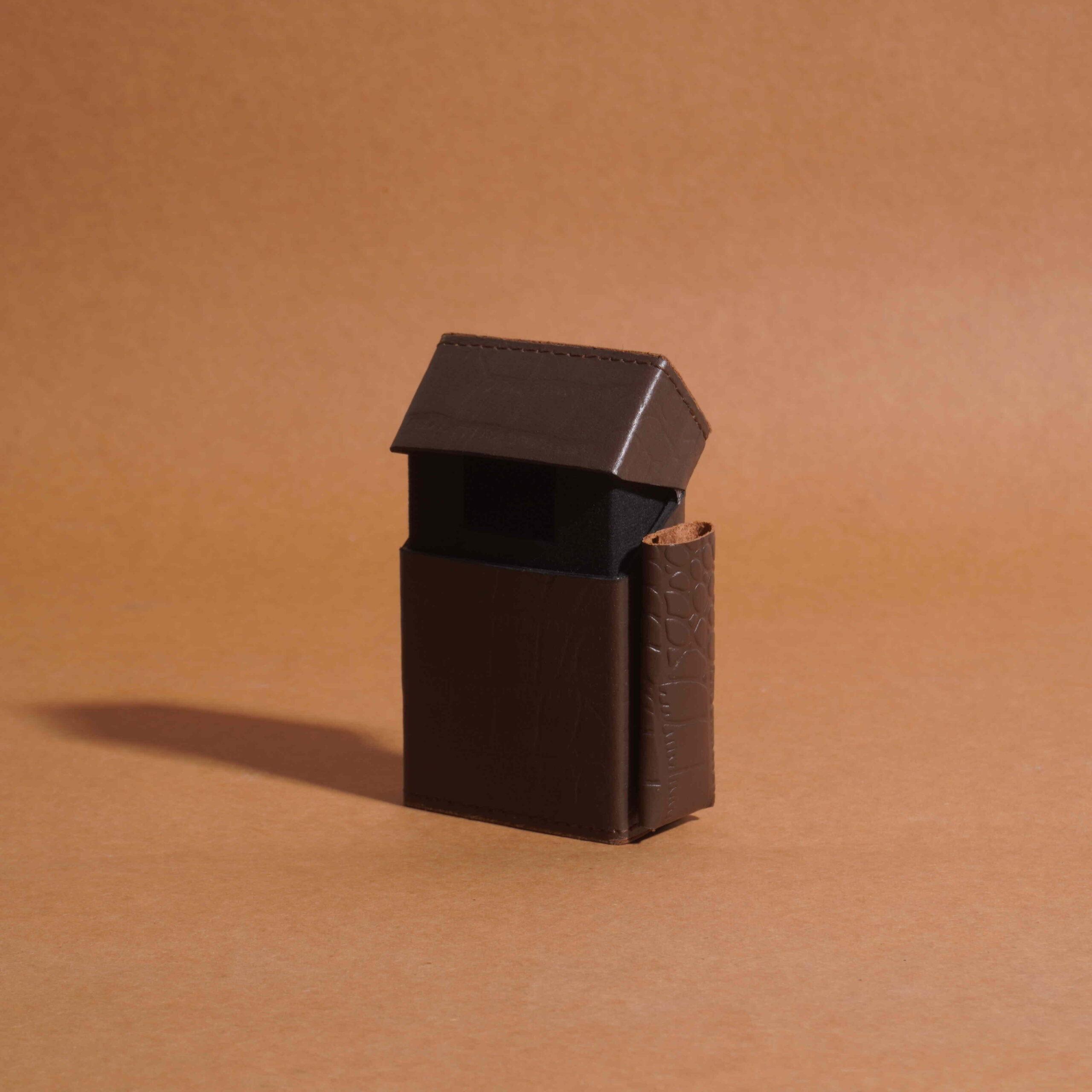 Leather Textured Cigarette Case