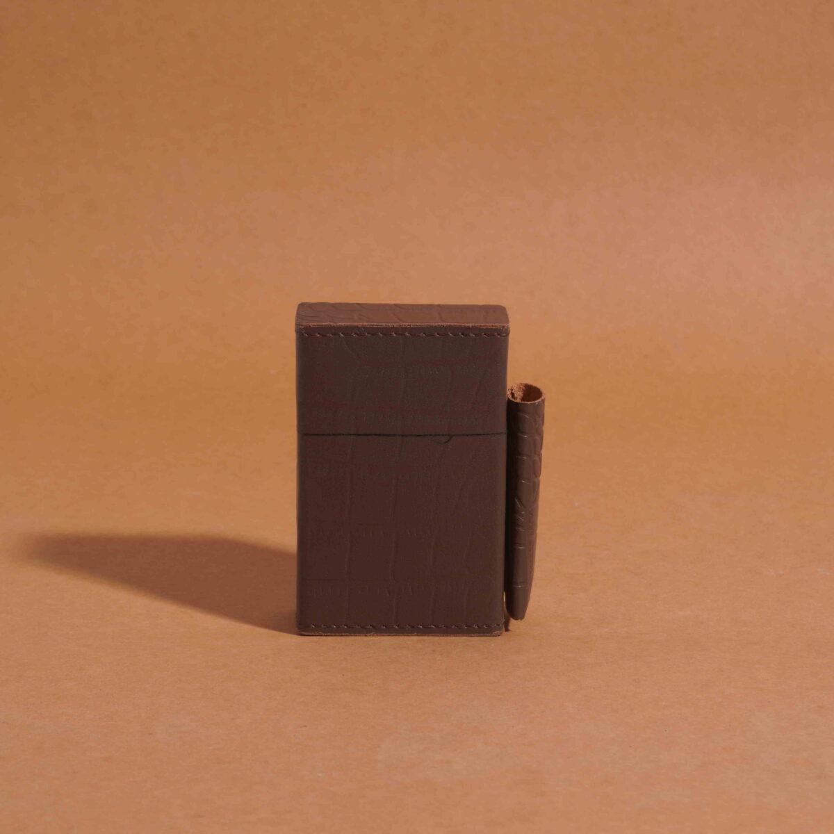 Leather Textured Cigarette Case