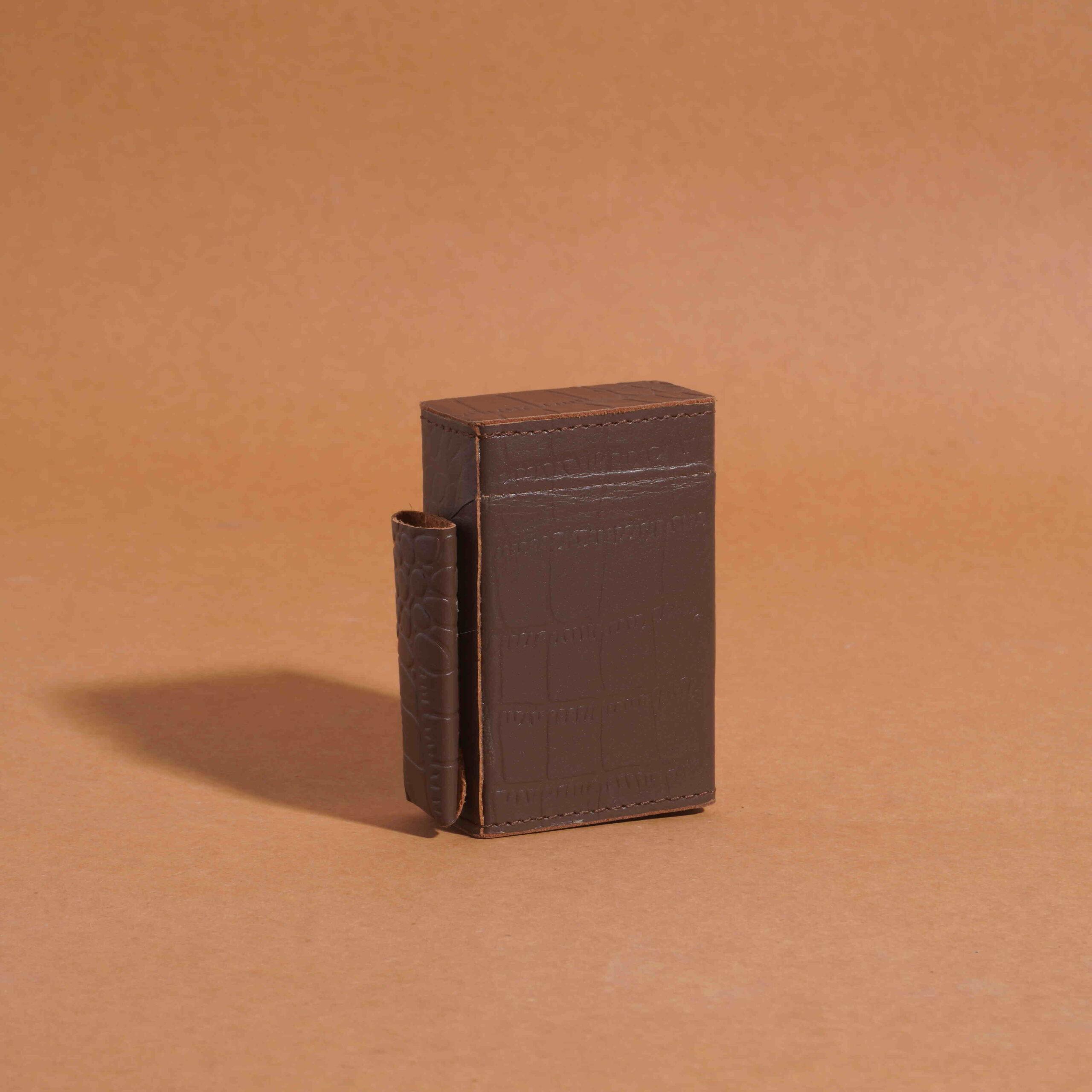Leather Textured Cigarette Case