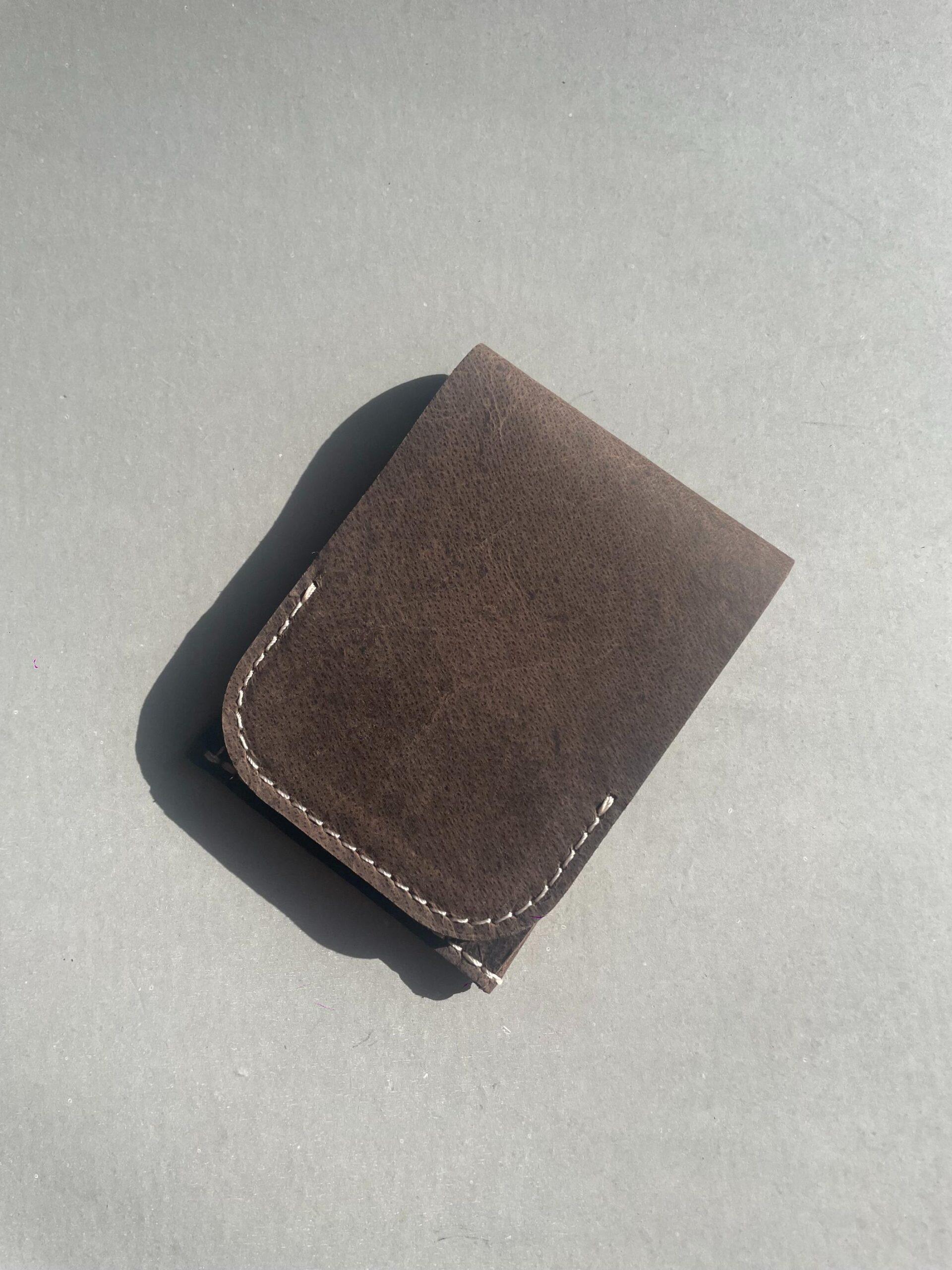Oval Button Wallet