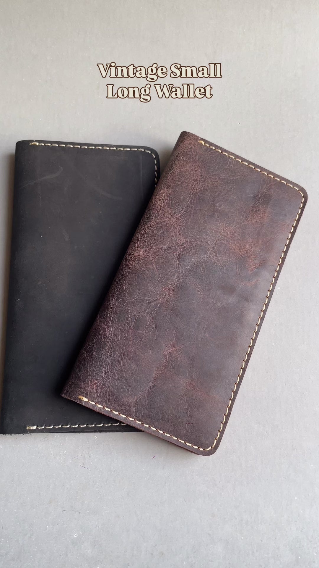 Vintage Small Long Wallet