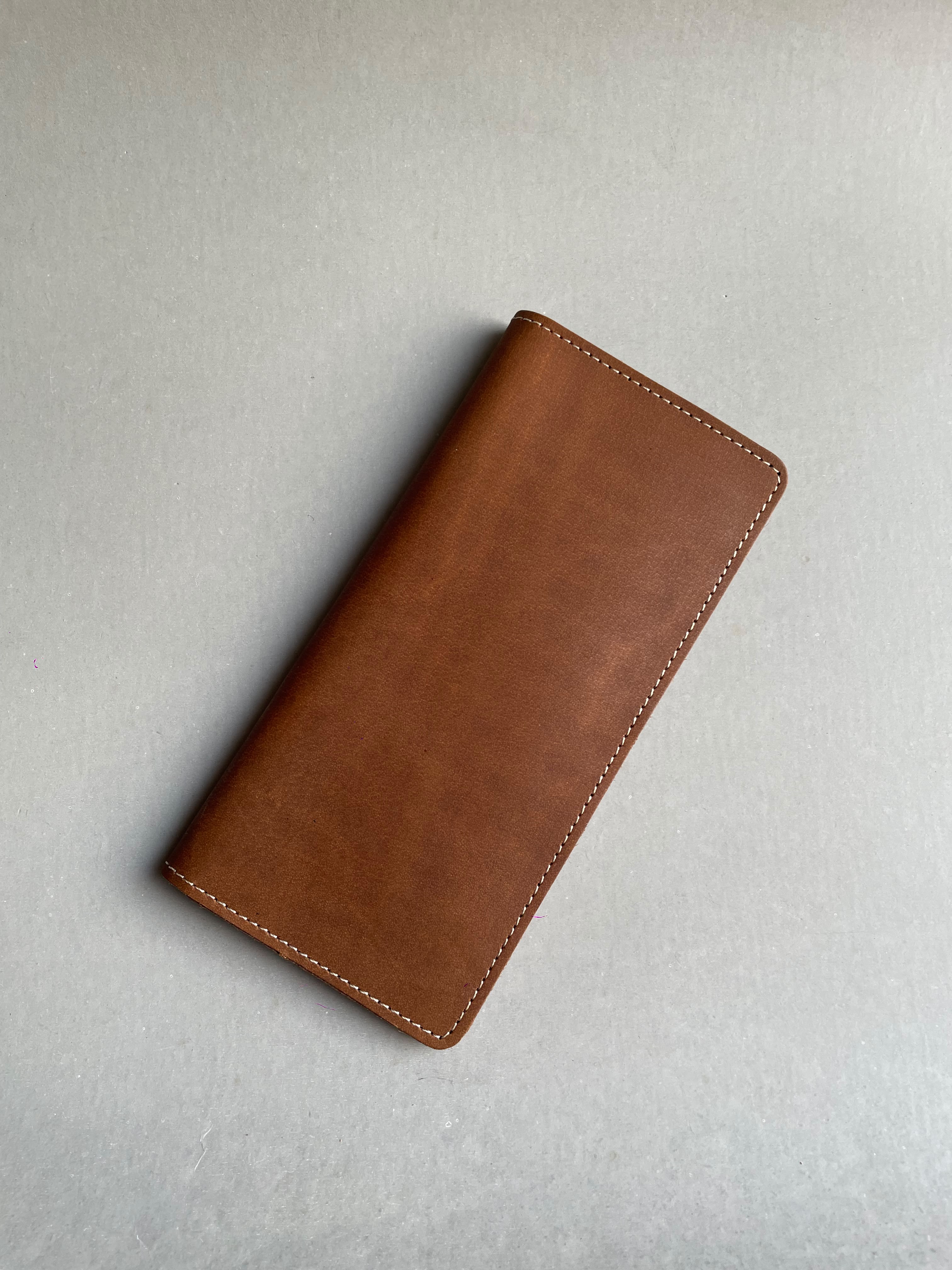 Crazy horse Long Wallet
