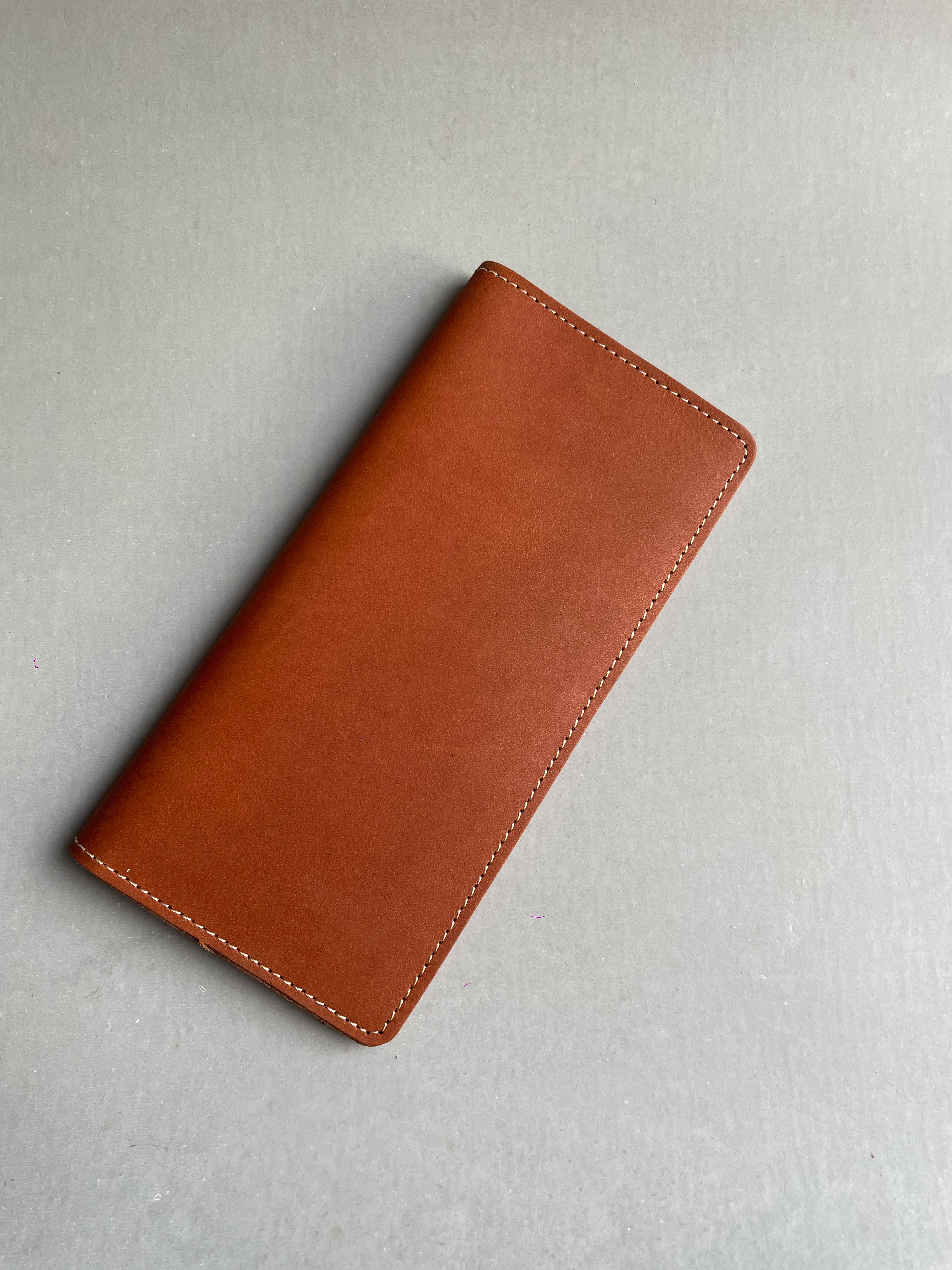 Crazy horse Long Wallet