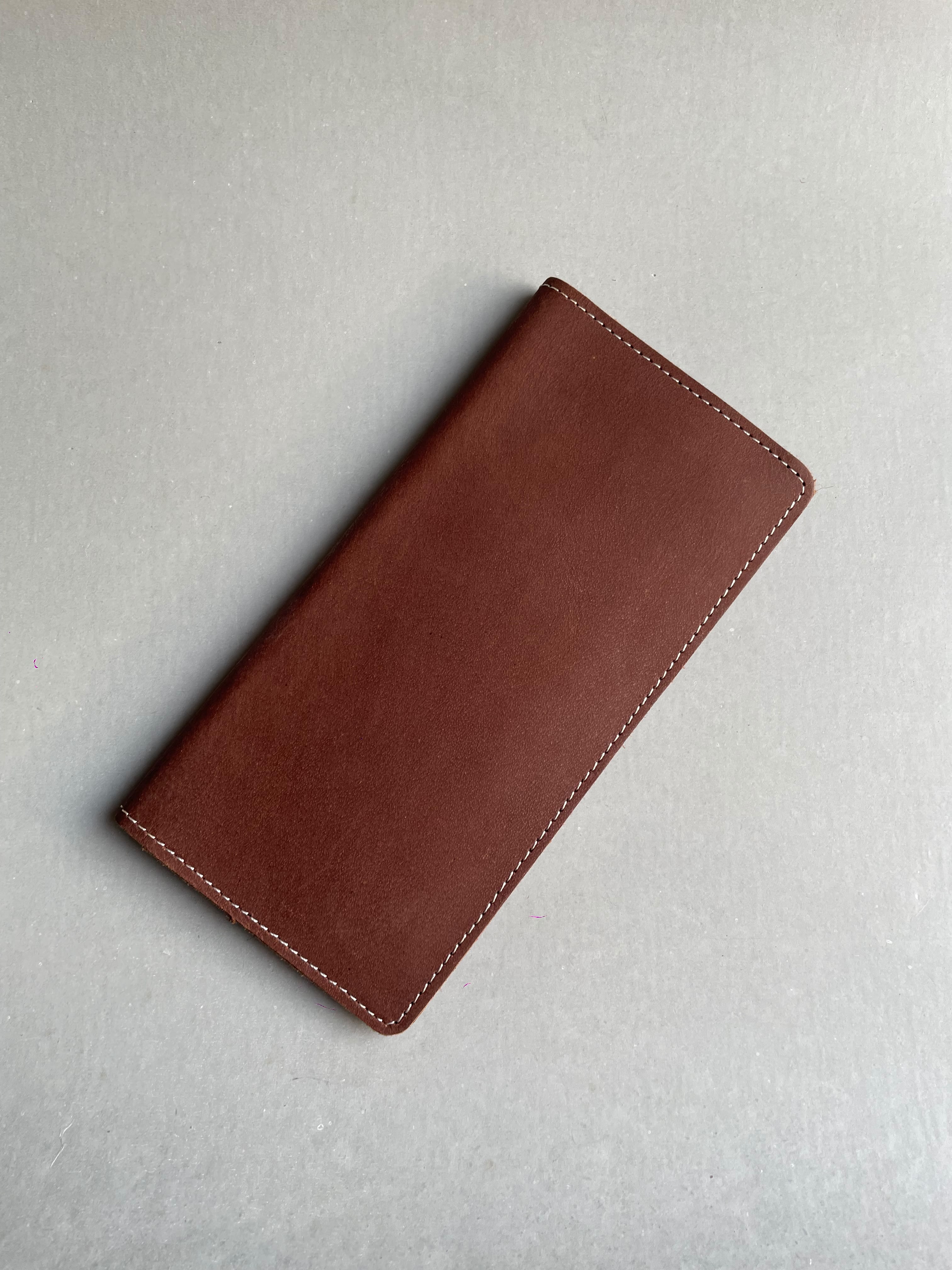 Crazy horse Long Wallet