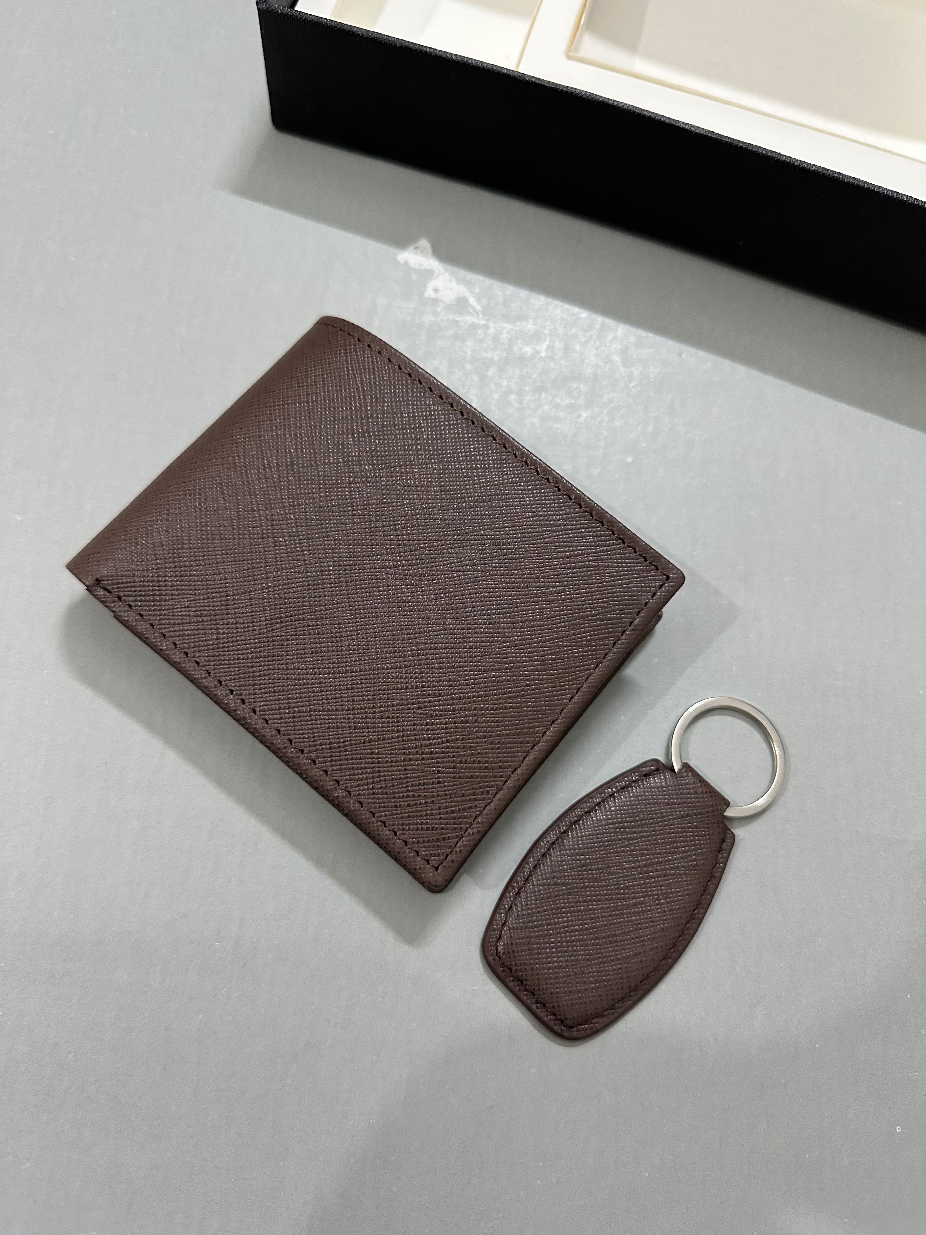 Saffiano Giftset - Coffee