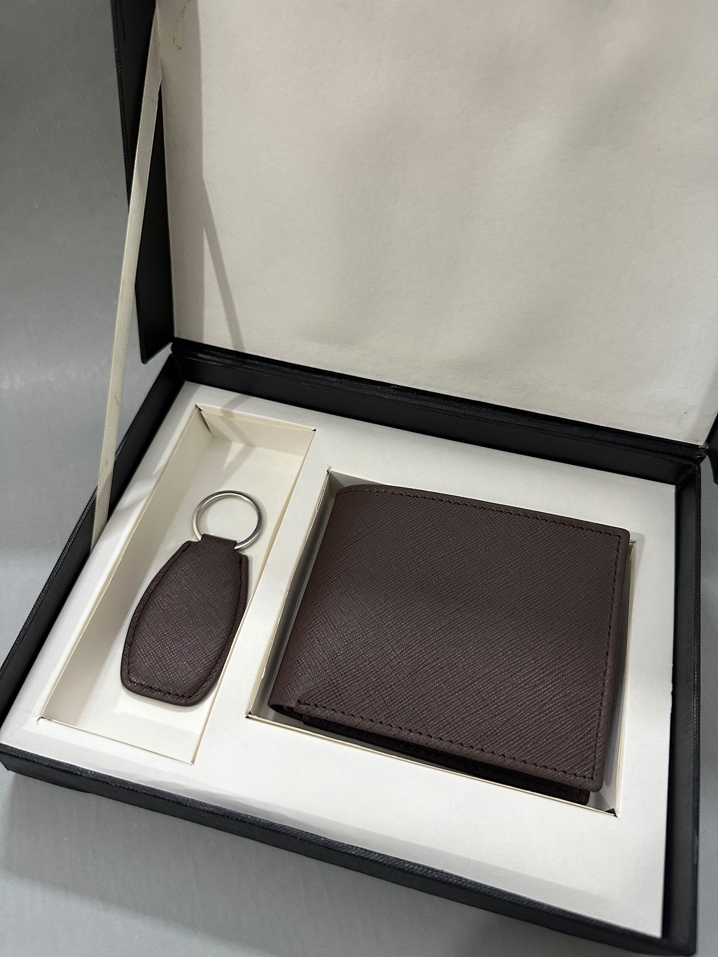 Saffiano Giftset - Coffee