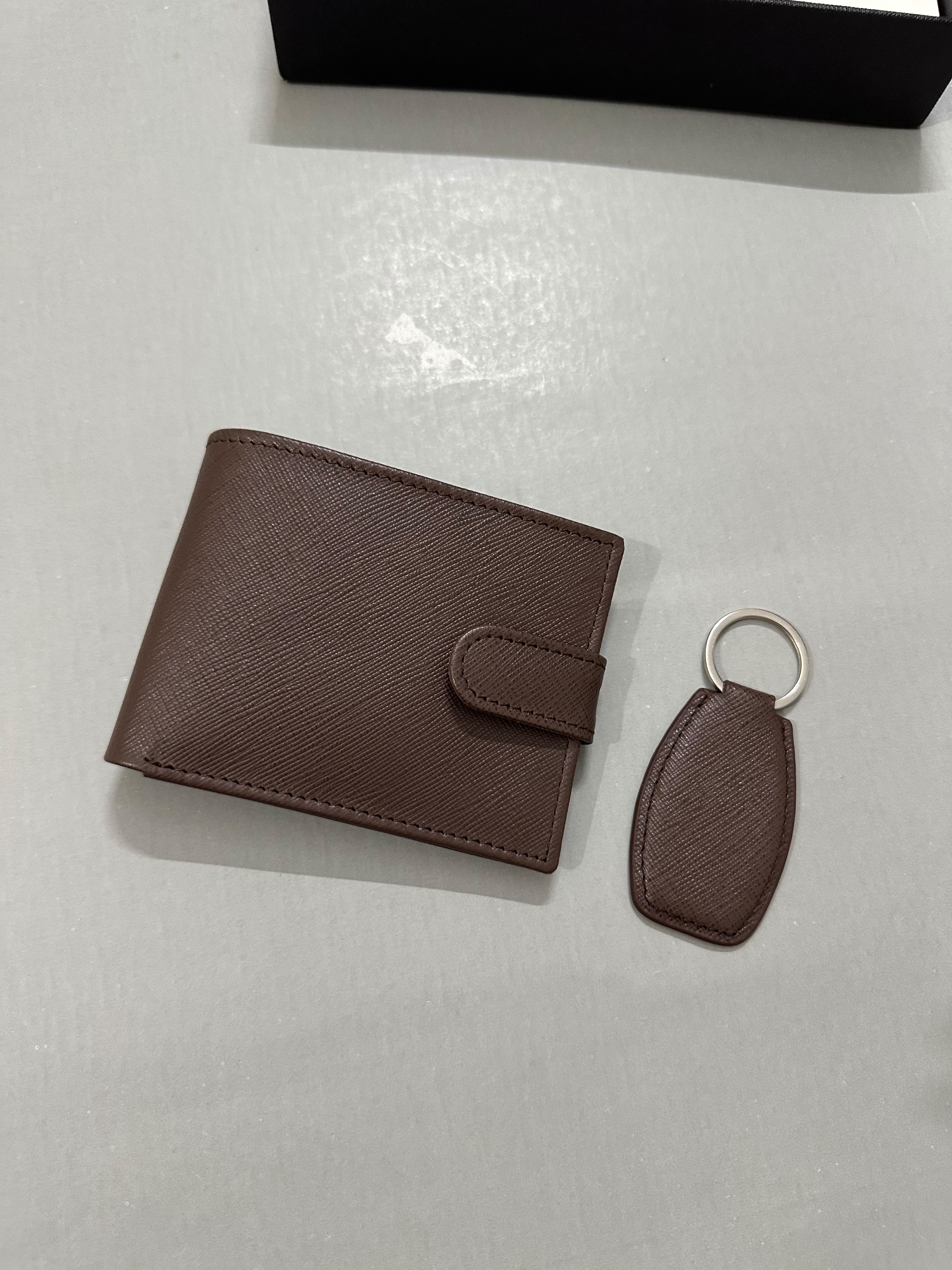 Saffiano Loop Giftset - Coffee