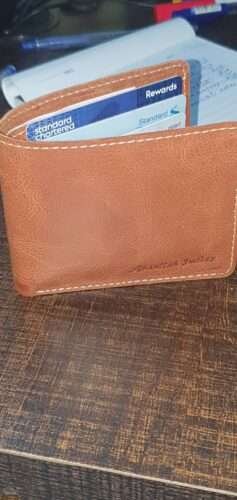 Crazy Horse Vintage Wallet - Pumpkin photo review
