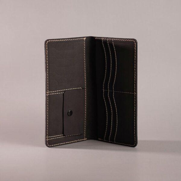 Coin Long Wallet - Black
