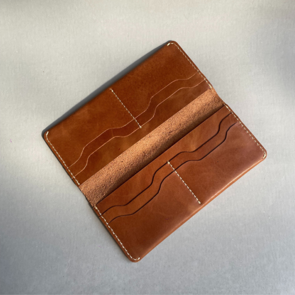 Sleek Long Wallet - Mustard