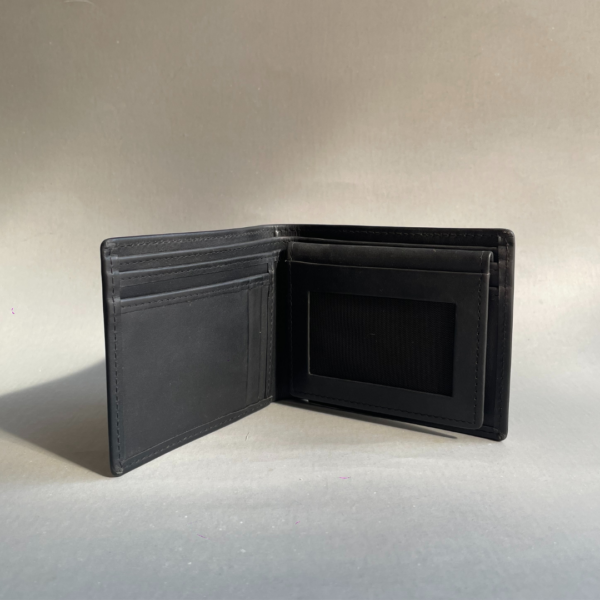Premium Cow Wallet - Black