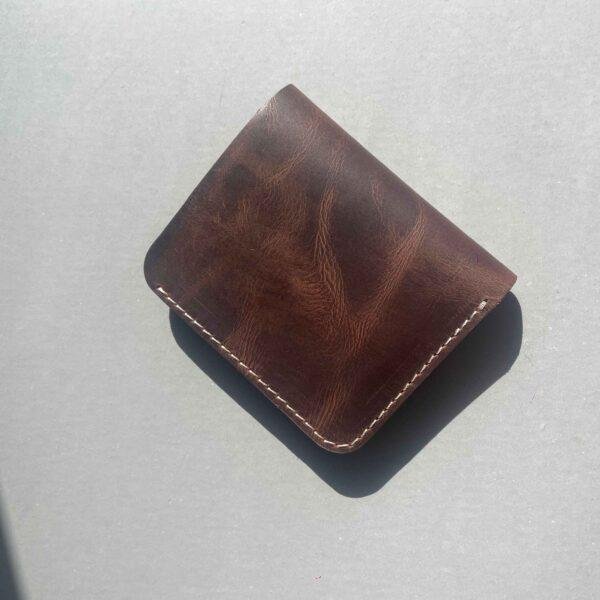 Oil Pullup Wallet - Brown