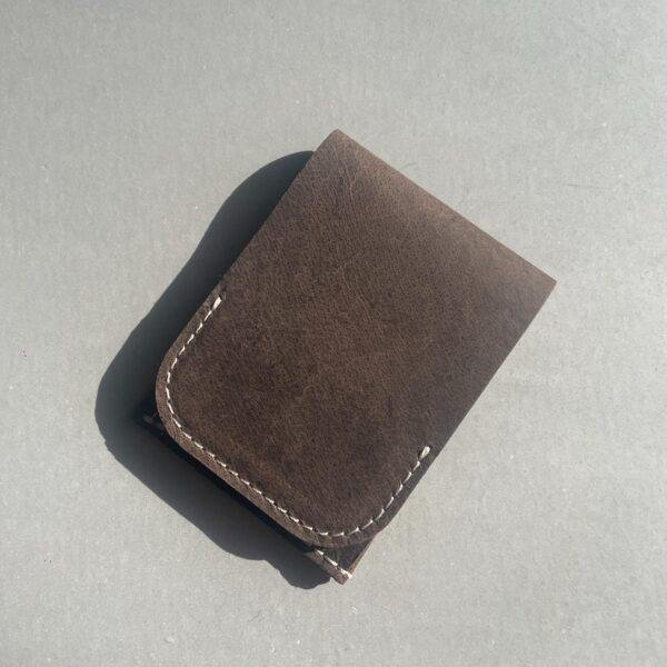Oval Button Wallet